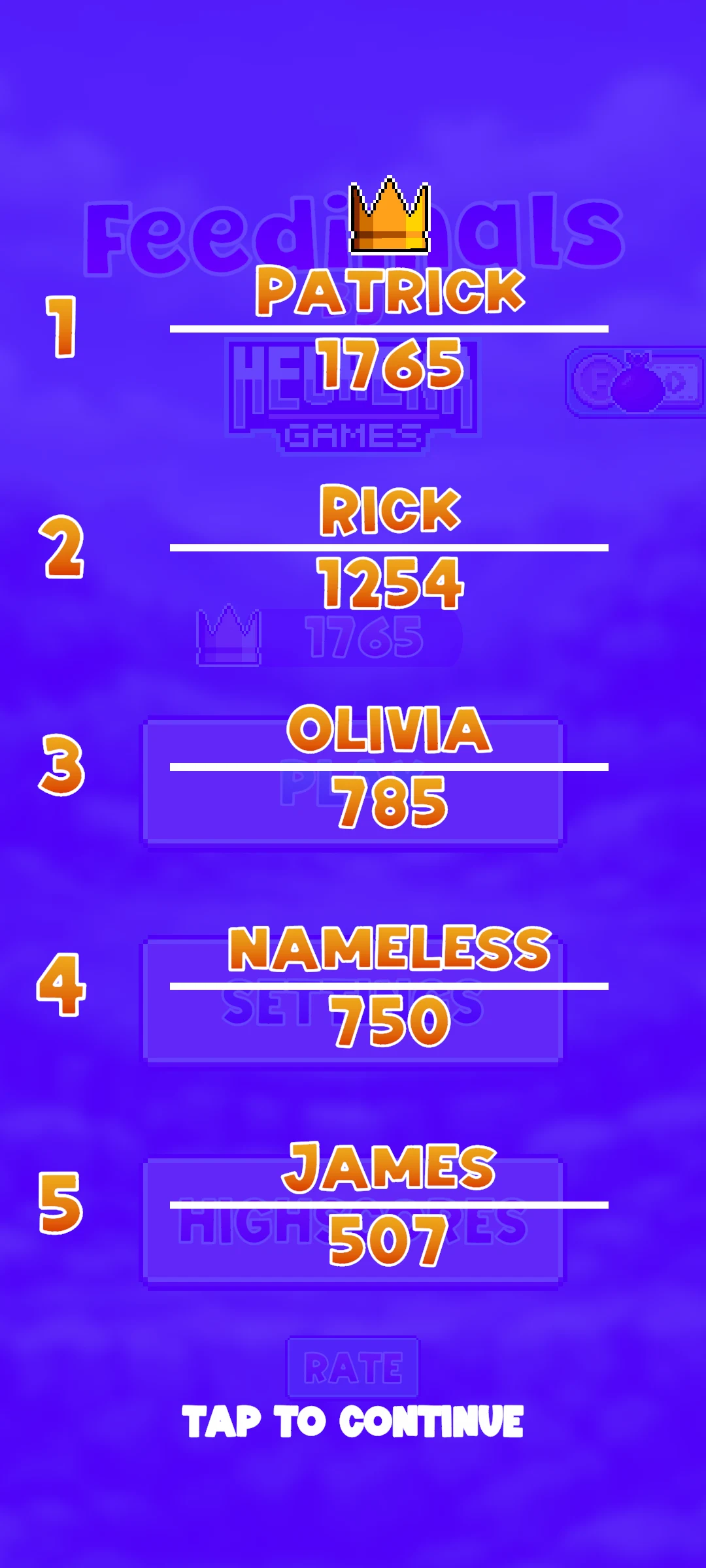 Feedimals screenshot